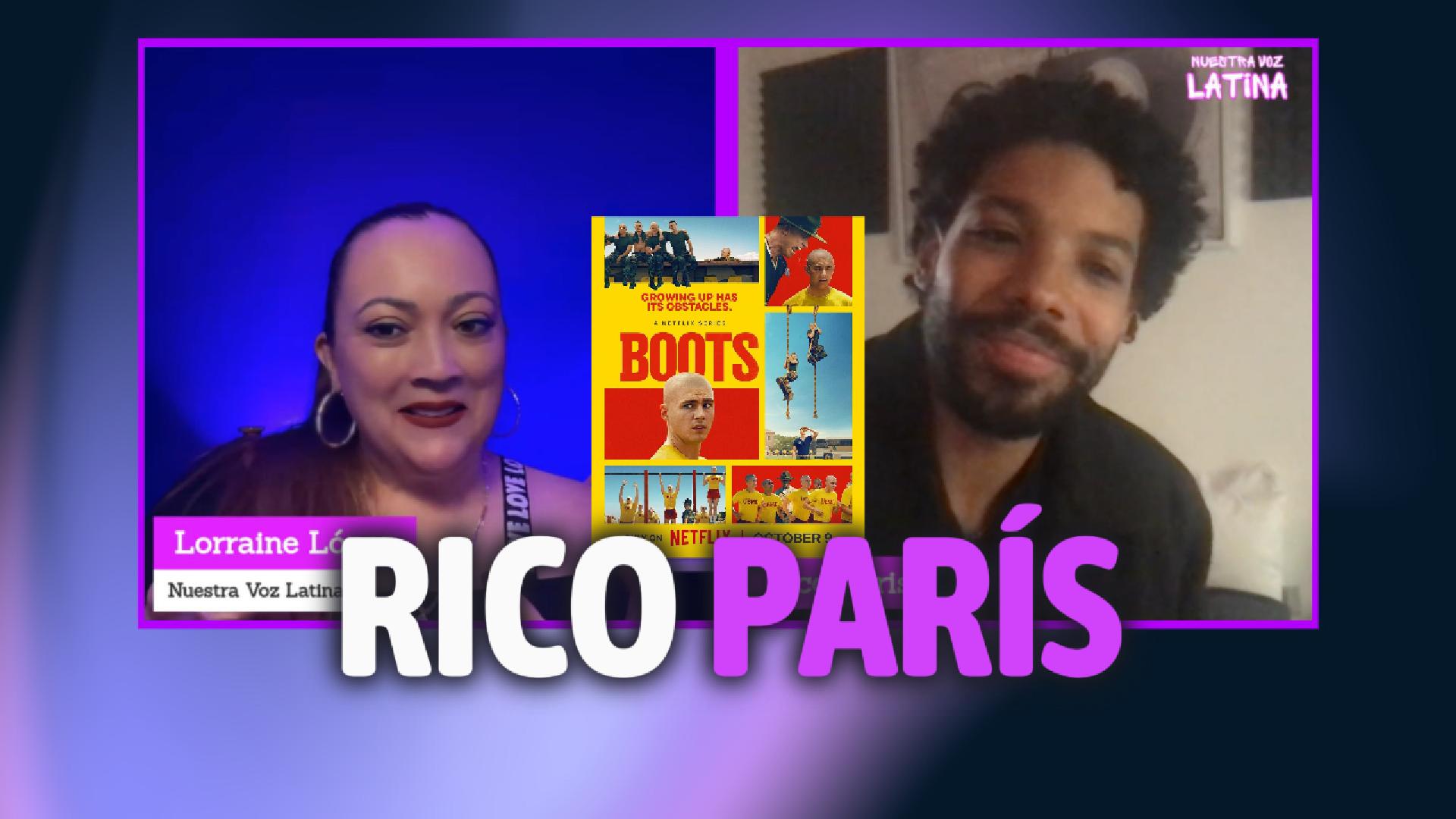 Rico Paris habla sin filtros sobre sus raíces y su papel en Boots de ...